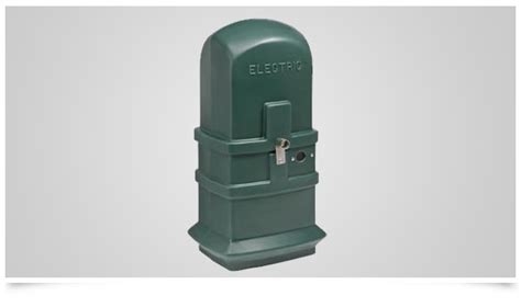 electrical pedestal box|above ground electrical pedestals.